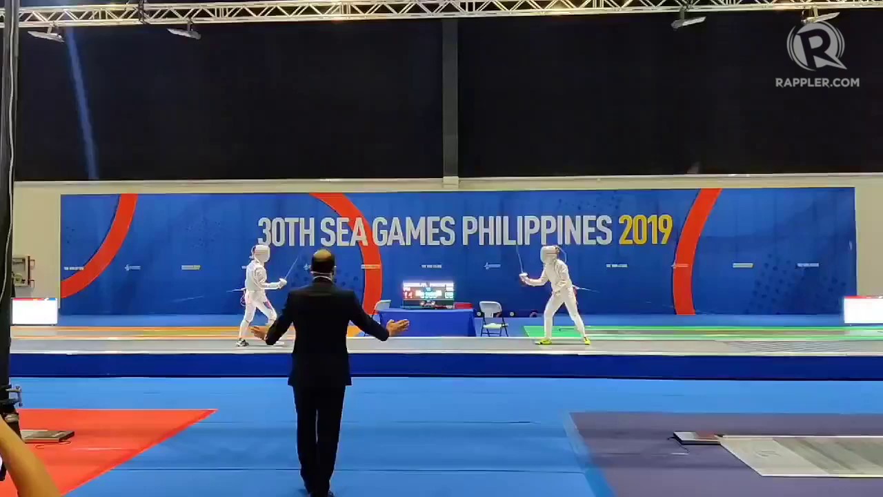Jylyn Nicanor nails PH's first SEA Games fencing gold