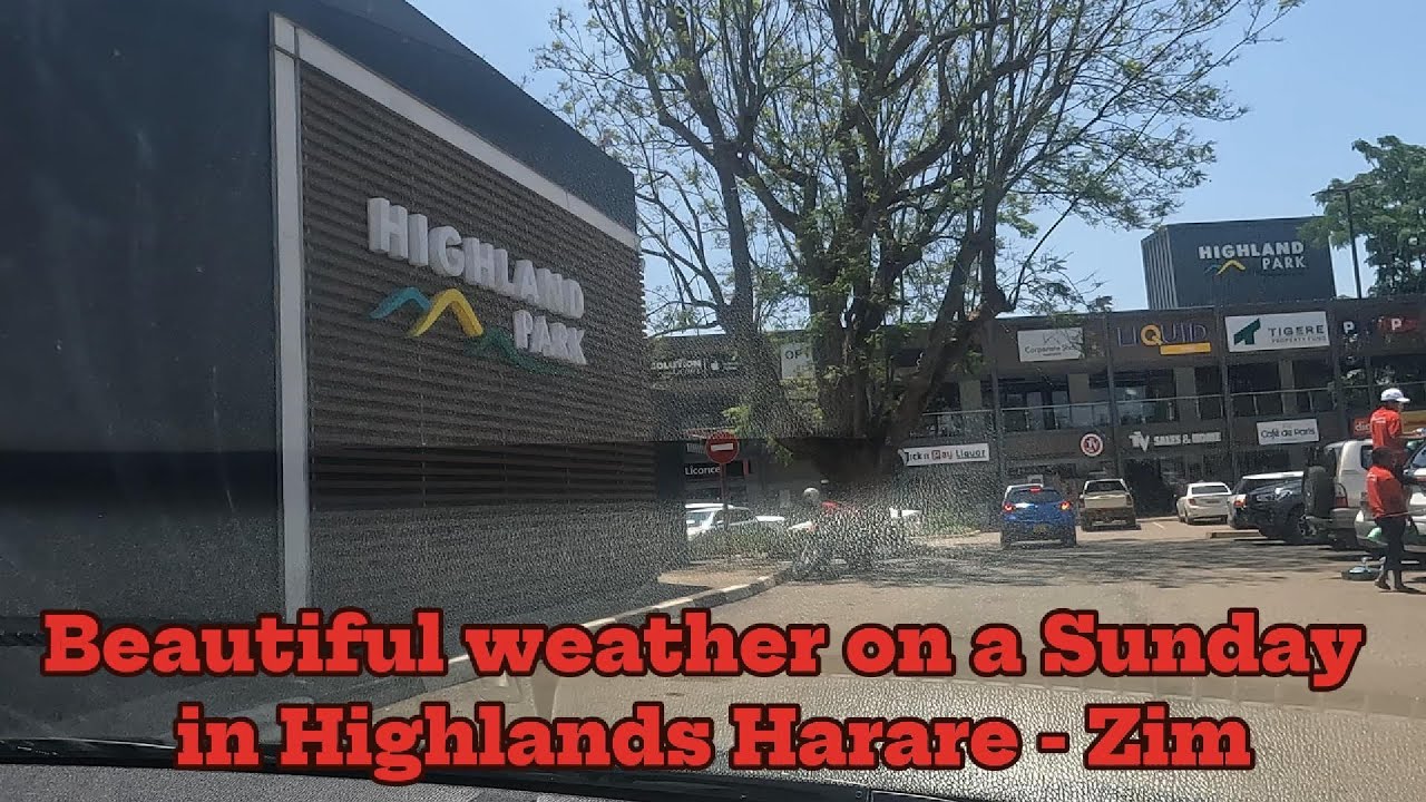 Хараре не зря называют солнечным городом #хараре #зимбабве #африка #дороги #город #солнце