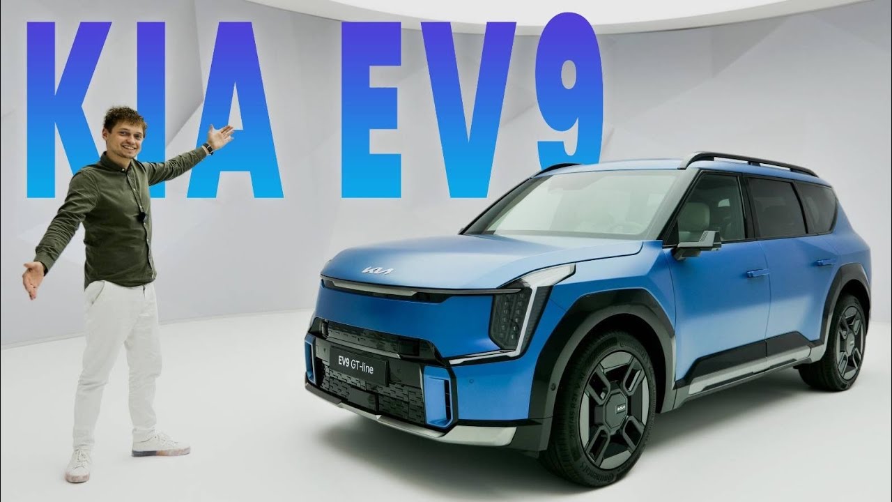 Nowa flagowa KIA EV9⚡️Potężny, elektryczny SUV z obracanymi fotelami!