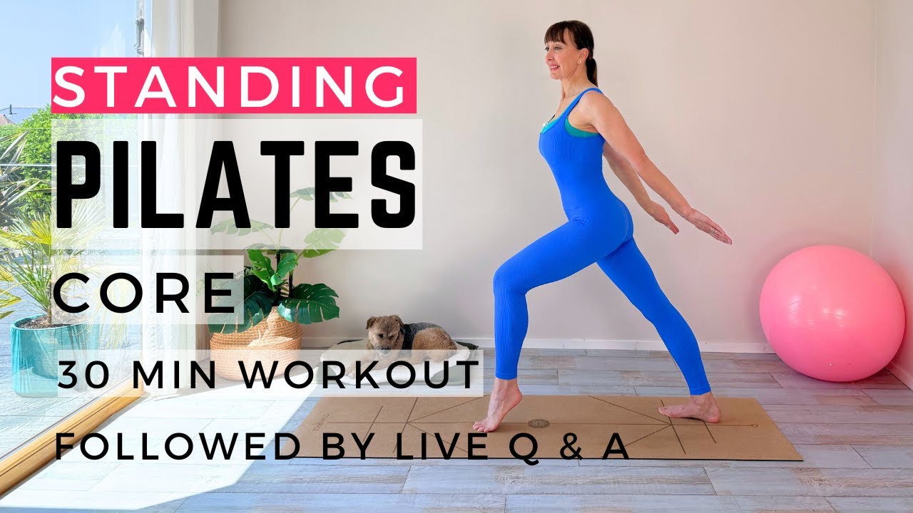 Standing Pilates Full Body Workout for Strength, Balance and Strong Core | 30 Min