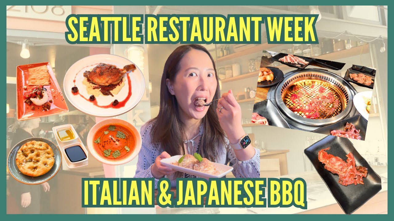 Seattle Restaurant Week Review Part 1 | $20 Japanese BBQ in Bellevue and Modern Italian Food