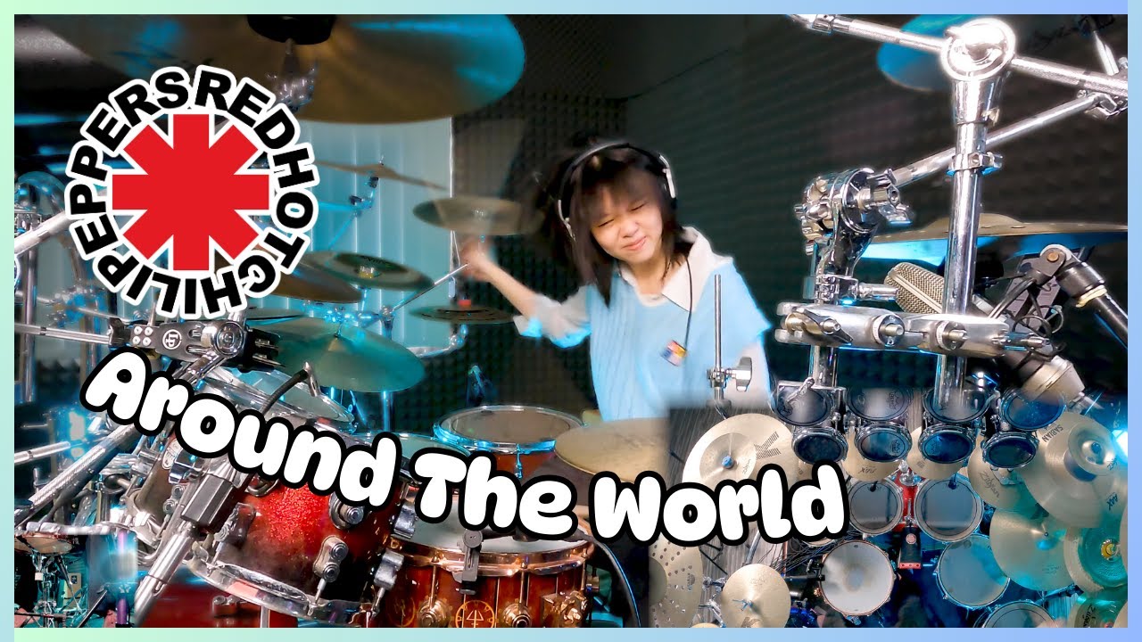 Around the World - Red Hot Chili Peppers - Chad Smith || Drum cover by KALONICA NICX