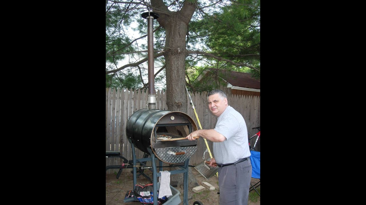 Charcoal portable pizza oven
