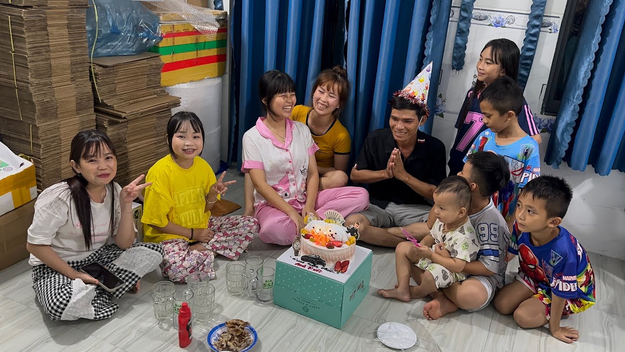 Bé Hạt Tiêu và Đầu Bếp Tí Hon làm sinh nhật Bất Ngờ cho anh Guộc và cái kết