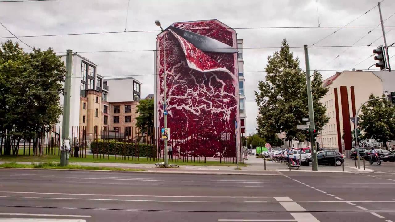 Well Done Art-Steak - Berlin Wall 1961-1989 - Memorial Mural