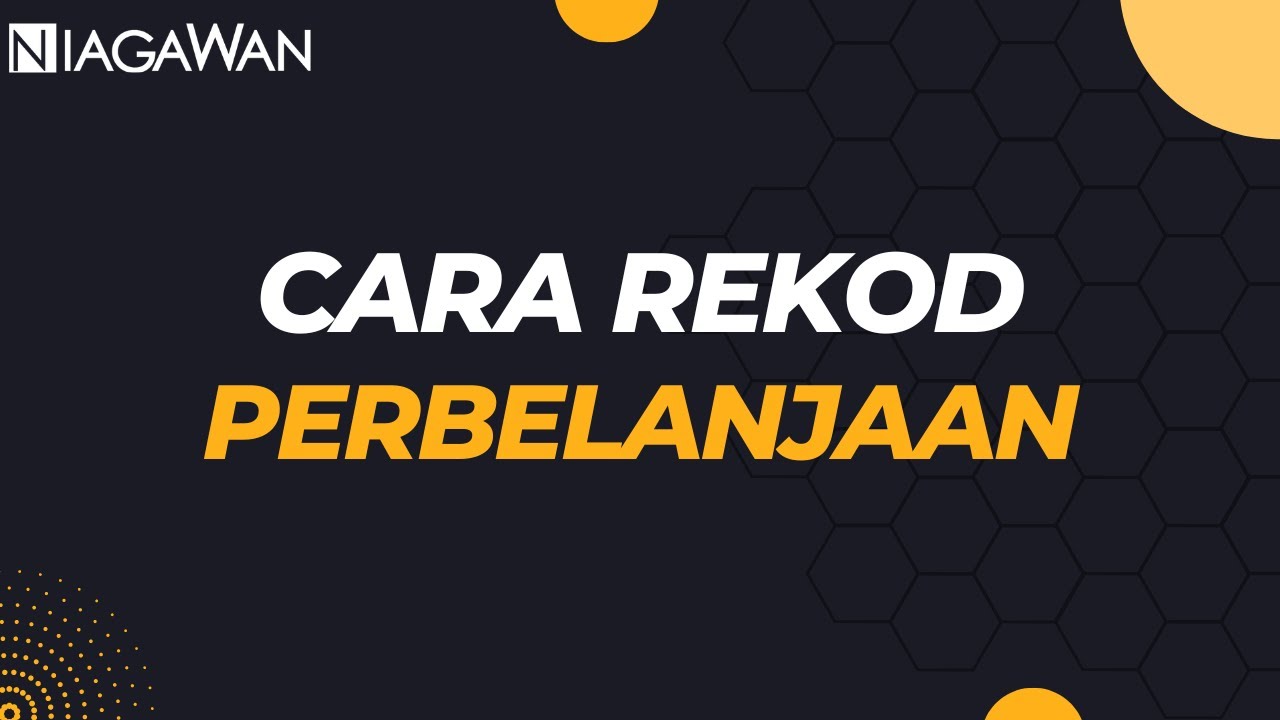 Cara rekod perbelanjaan (claim) v3.0