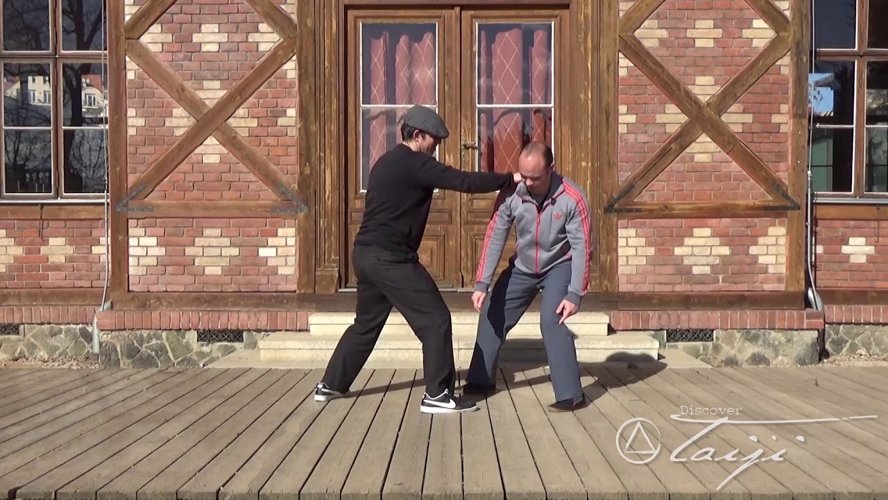 Push Hands pattern - Head Pull - From DiscoverTaiji online course