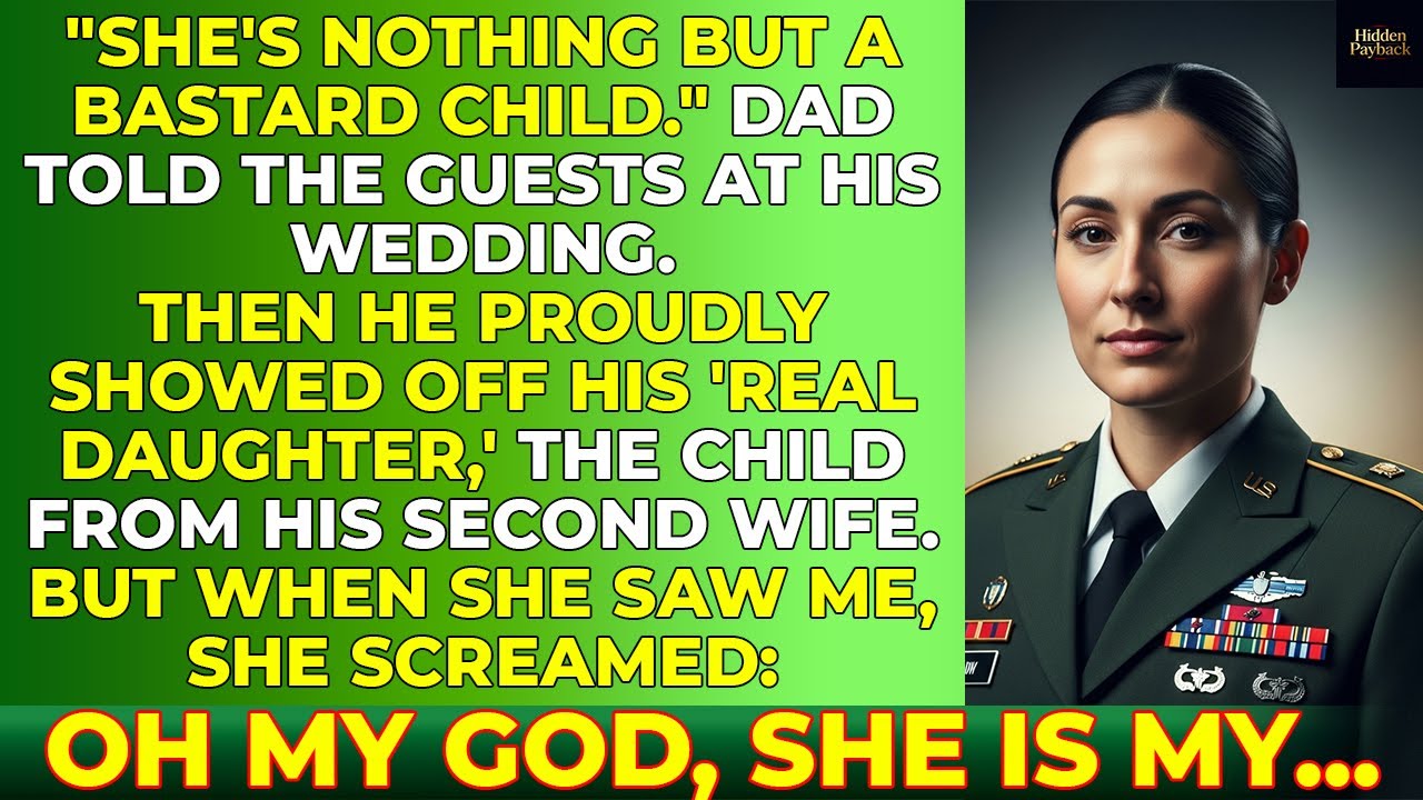 My Father Mocked Me in Front of Everyone - Until His New Daughter Realized I Was Her General