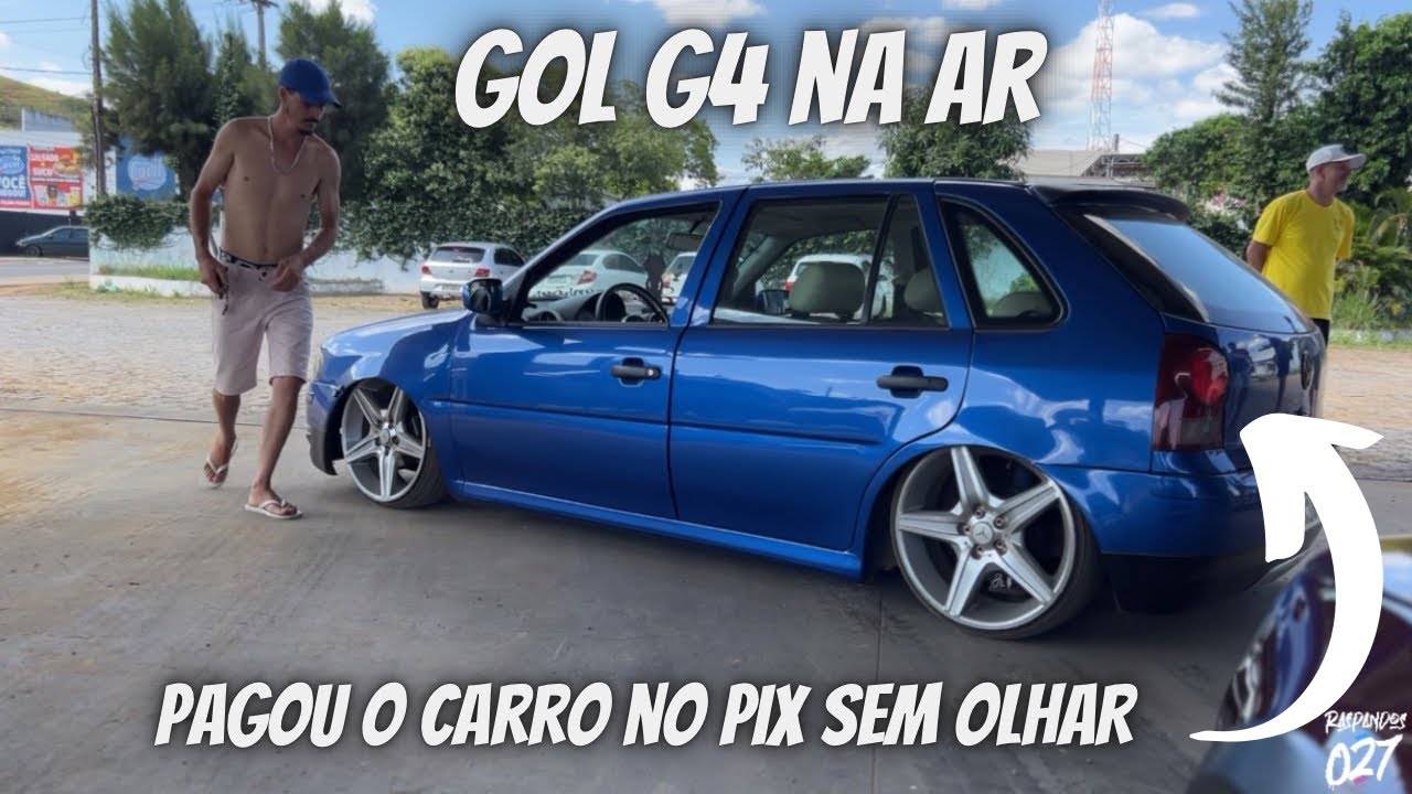 GOL G4 NA SUSPENSÃO A AR MUITO BEM MONTADO #7008films #carrobaixo #viral