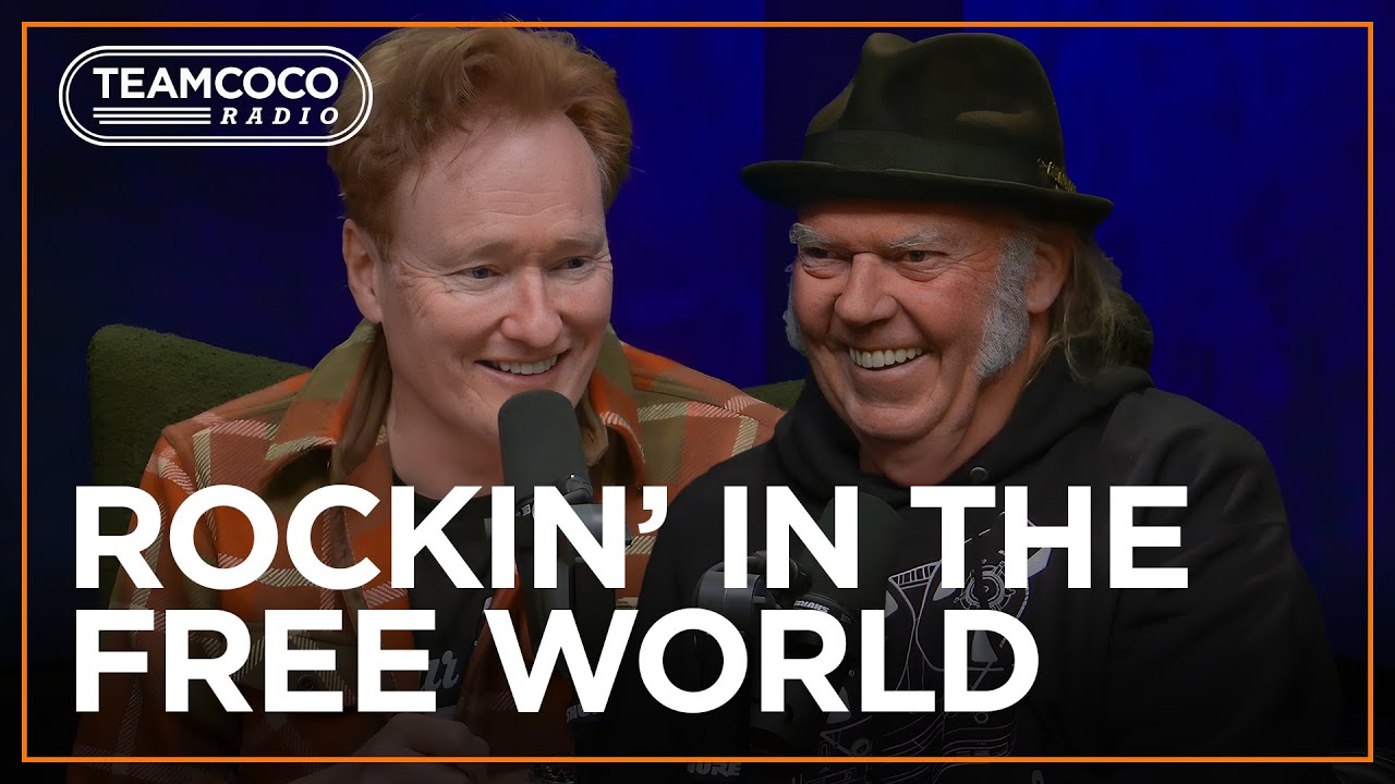 Conan Watched Neil Young Perform “Rockin’ in the Free World” Live At SNL | Team Coco Radio