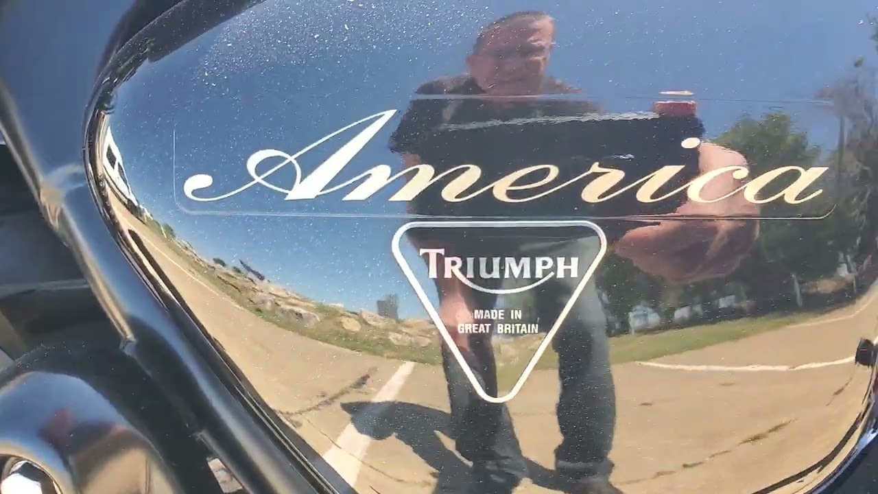 2008 Triumph  America. 