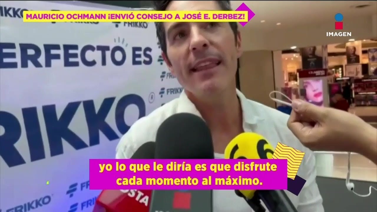 Mauricio Ochmann manda MENSAJE a José Eduardo Derbez por el nacimiento de su hija | De Primera Mano