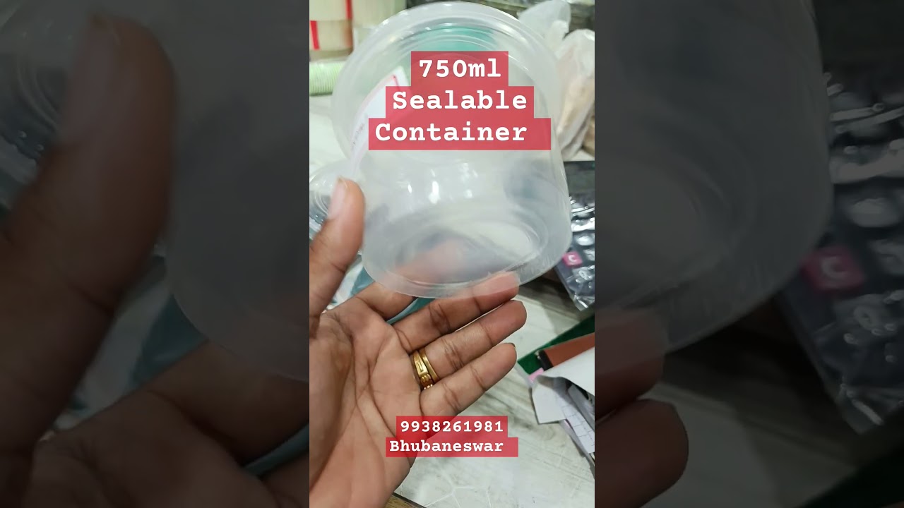 750ml Sealable Container..Good Quality #disposal #parcel #foodie #sweets