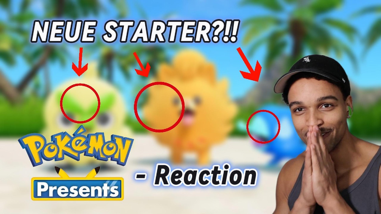 Ich reagiere auf die NEUEN Pokèmon STARTER😱🔥Pokémon Day Trailer Reaktion Deutsch