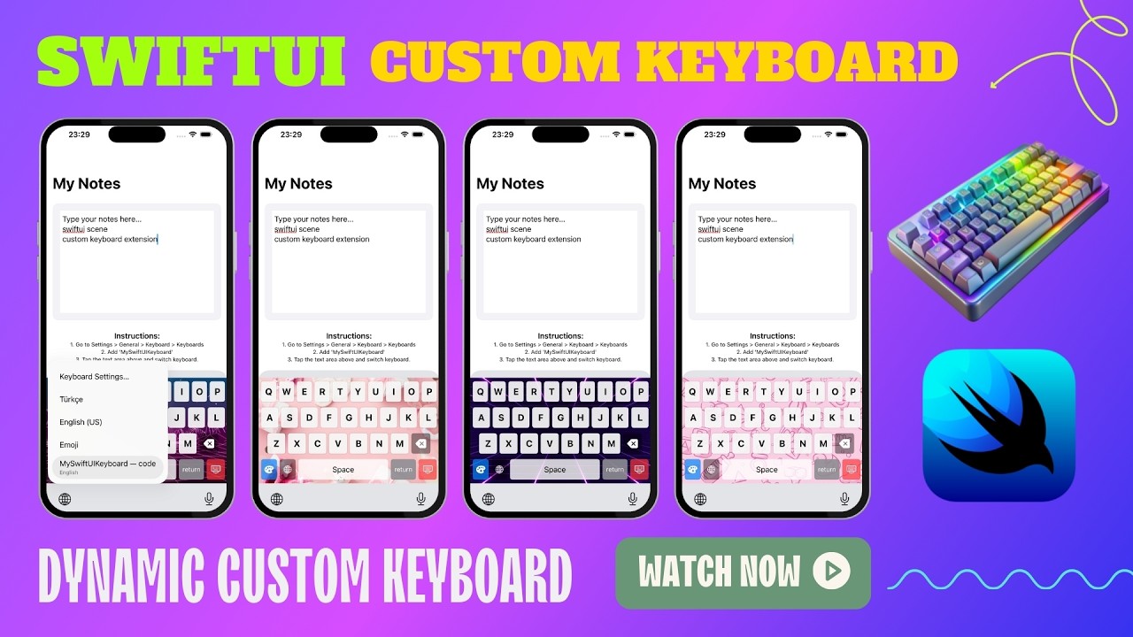 SwiftUI Custom Keyboard: Dynamic Theming & Auto-Layout Engine