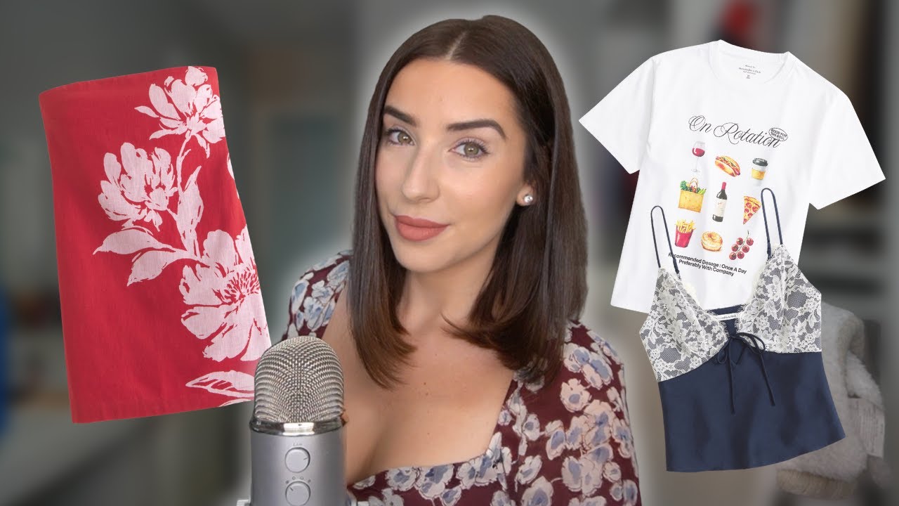 ASMR Big Summer Clothes Haul