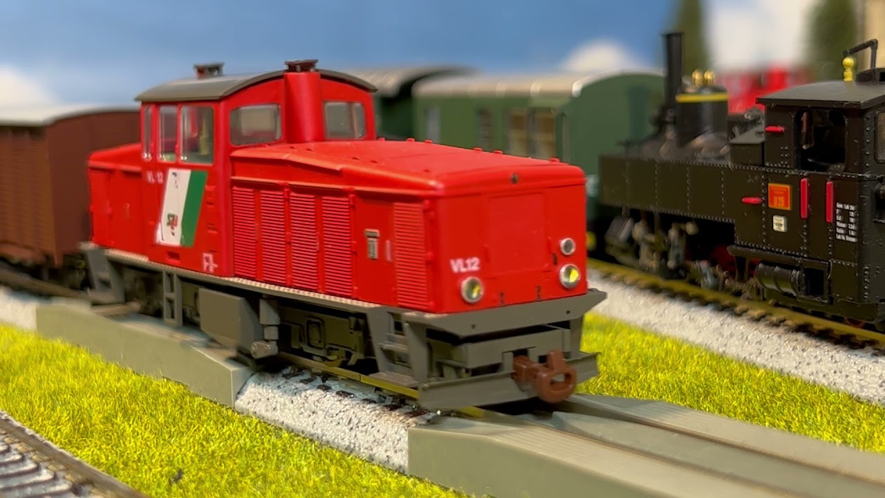 Narrow Gauge Railway Models (H0e) - Liliput, Roco, Ferro-Train and Halling