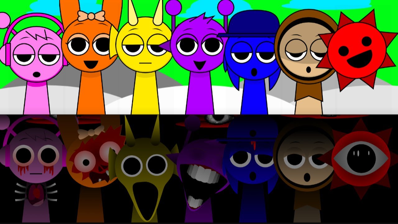 🌟Sprunki Color Swap #01🌈Characters Swap Their Colors🎭incredibox sprunki animation