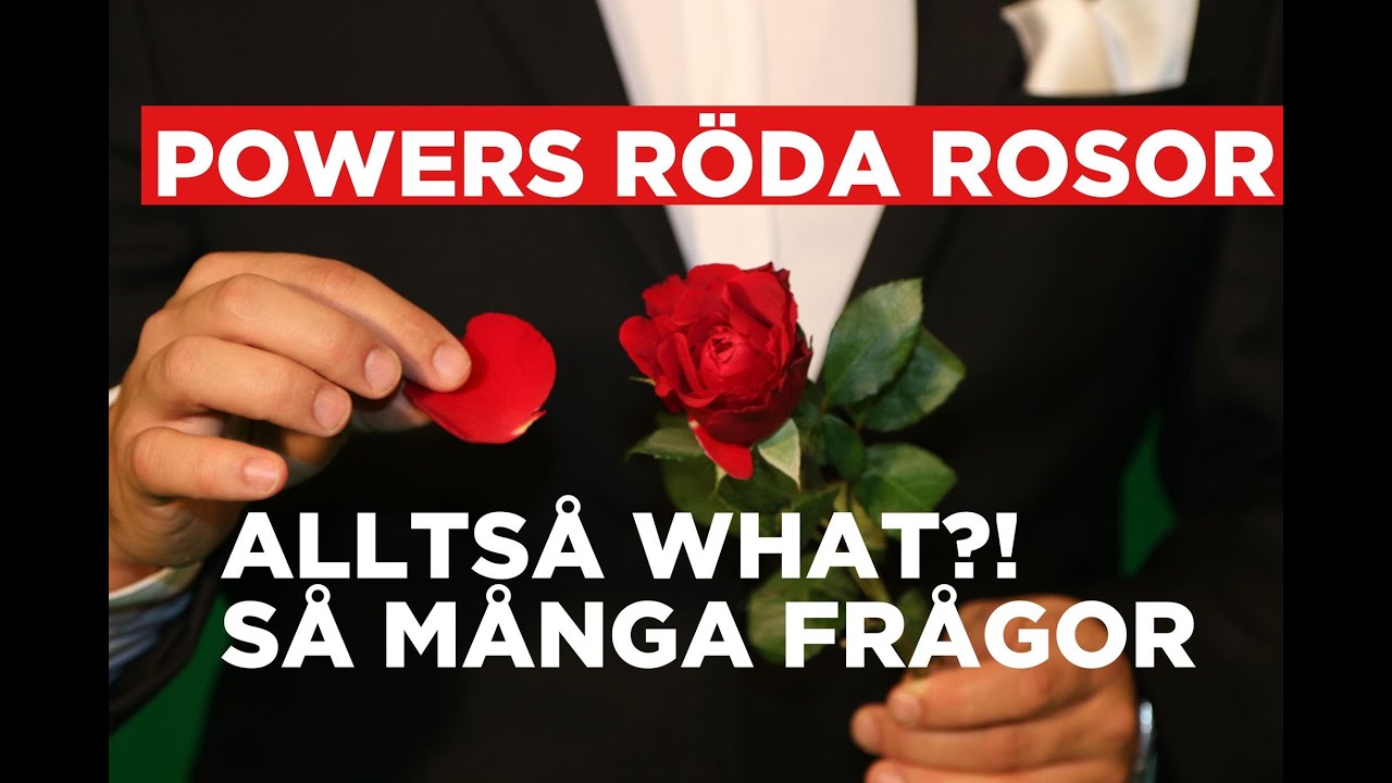 POWERS RÖDA ROSOR - VILL BE OM URSÄKT TILL SIN DOTTER