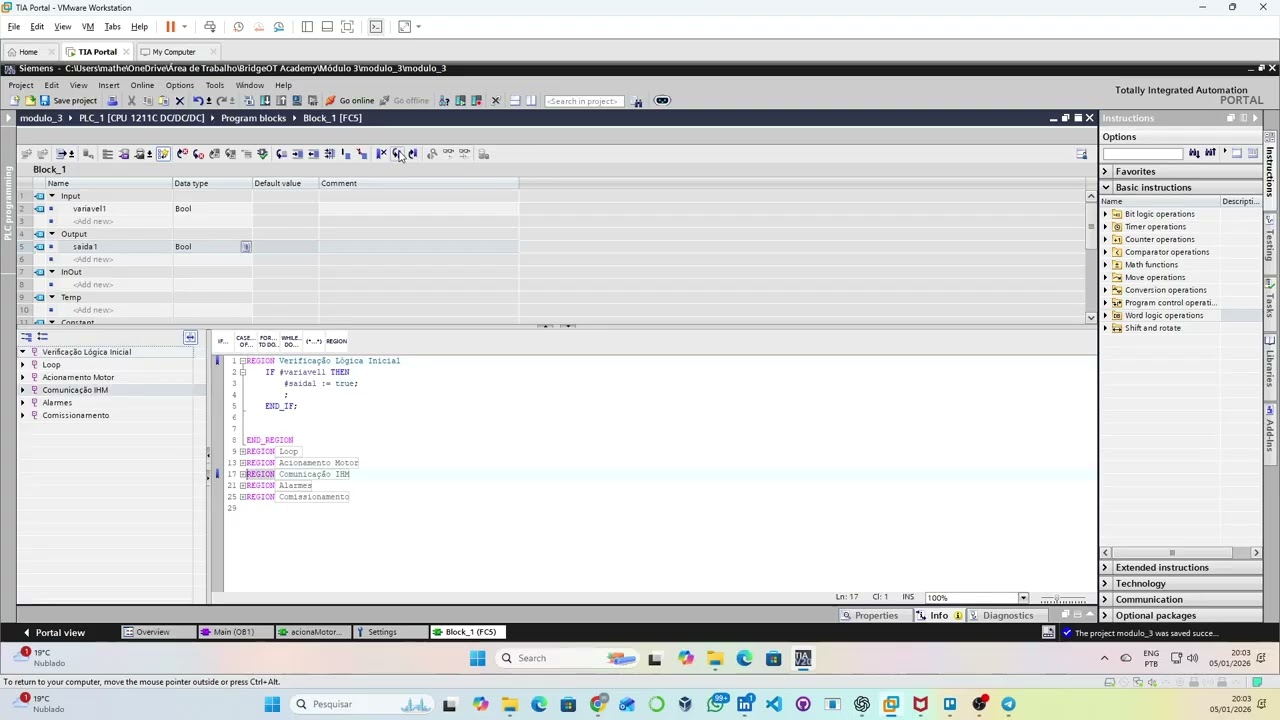 TIA TIP 15 – Bookmarks em SCL (TIA Portal)