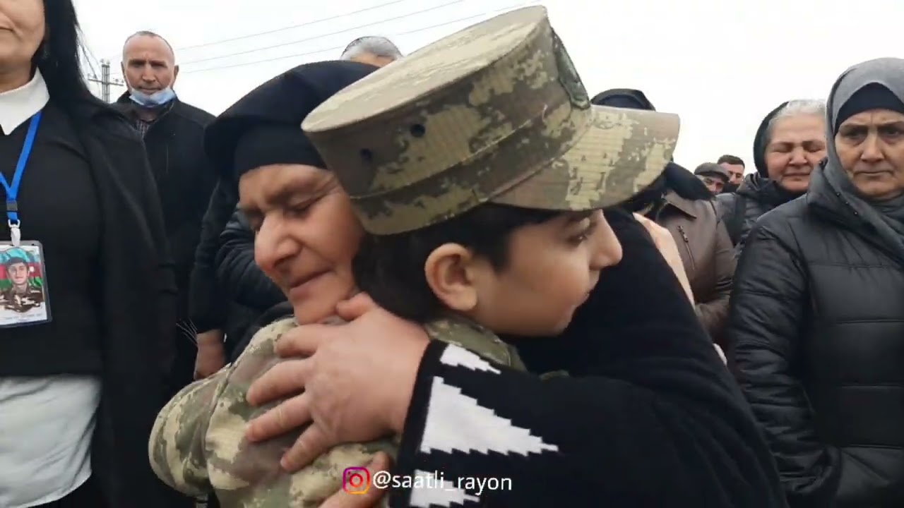 Saatli Rayonun Mustafabəyli kəndində şəhidin əziz xatirəsini