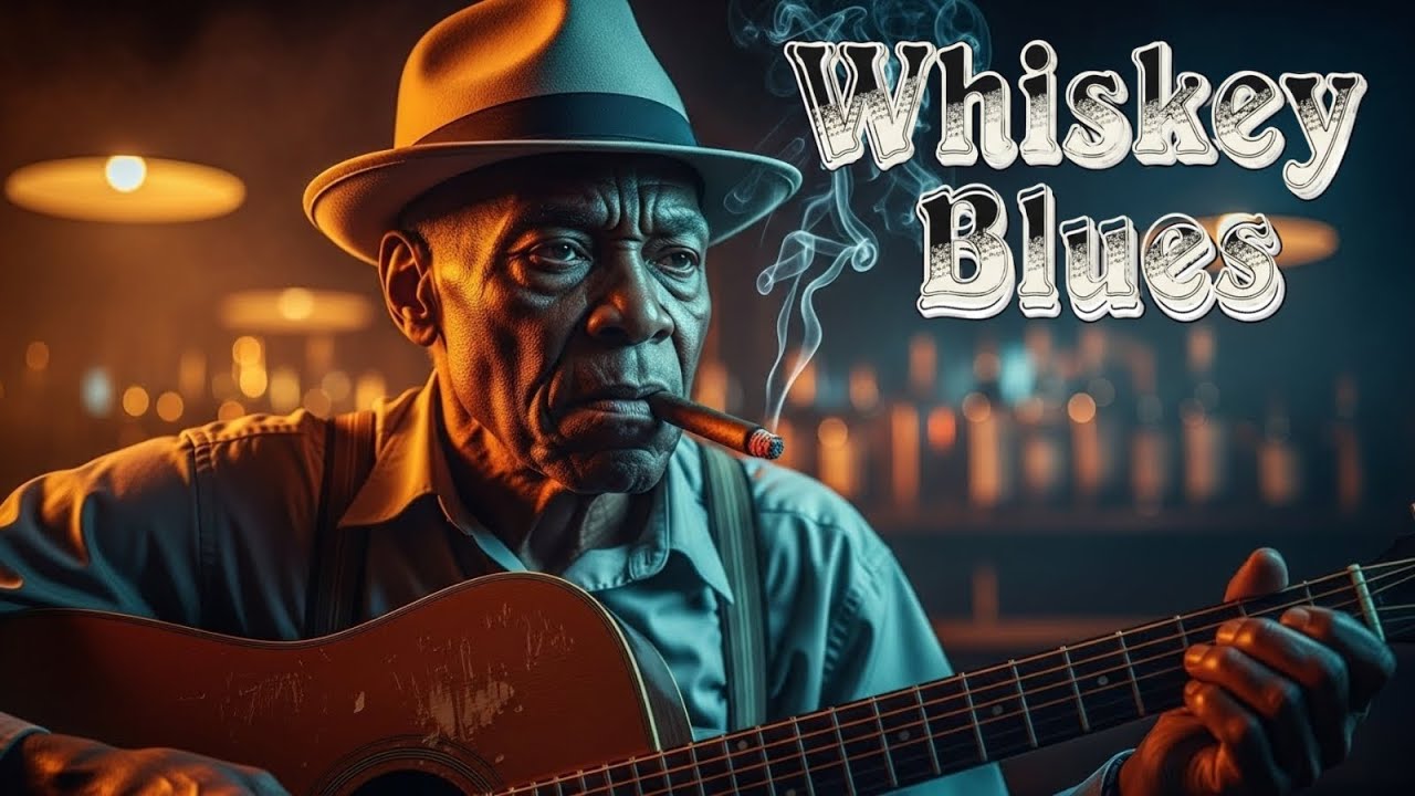 Whiskey Blues Nights | Slow Blues Rock for Late Night Thoughts