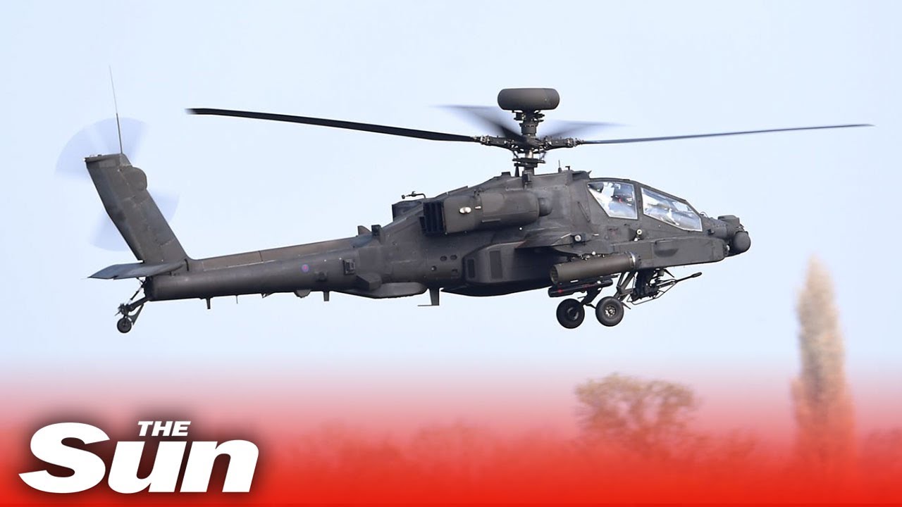 U.S. Apache helicopters land in Latvia to reinforce NATO's Baltic defence