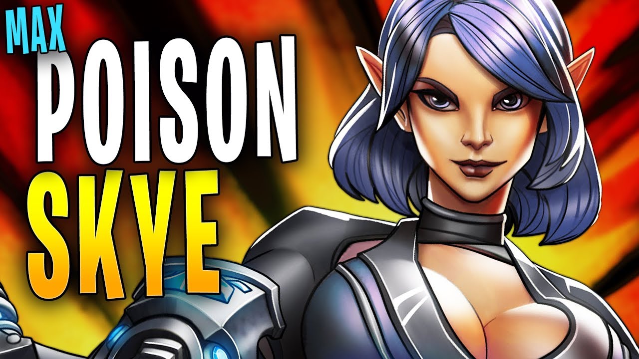MAX POISON BOLTS SKYE ROCKS! | Paladins Gameplay