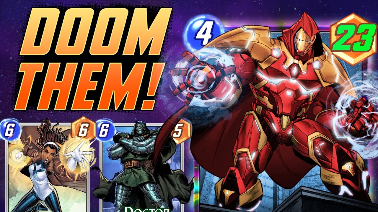 ONGOING DOOM. The new Doom is a 4/23 in this deck!!