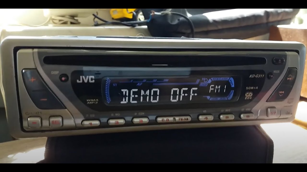 JVC KD-G311 Porządne radio do samochodu na CD/MP3