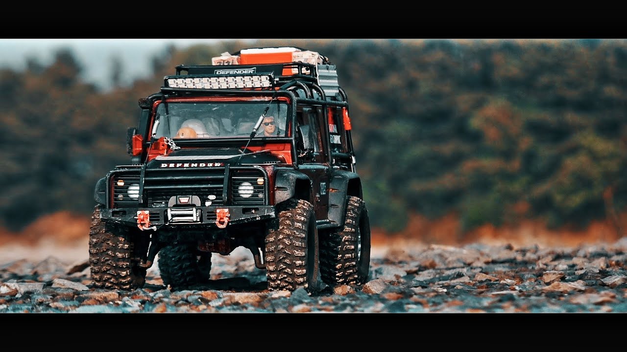 Traxxas TRX4 Defender + Mavic2 Zoom West Sea Drive_#