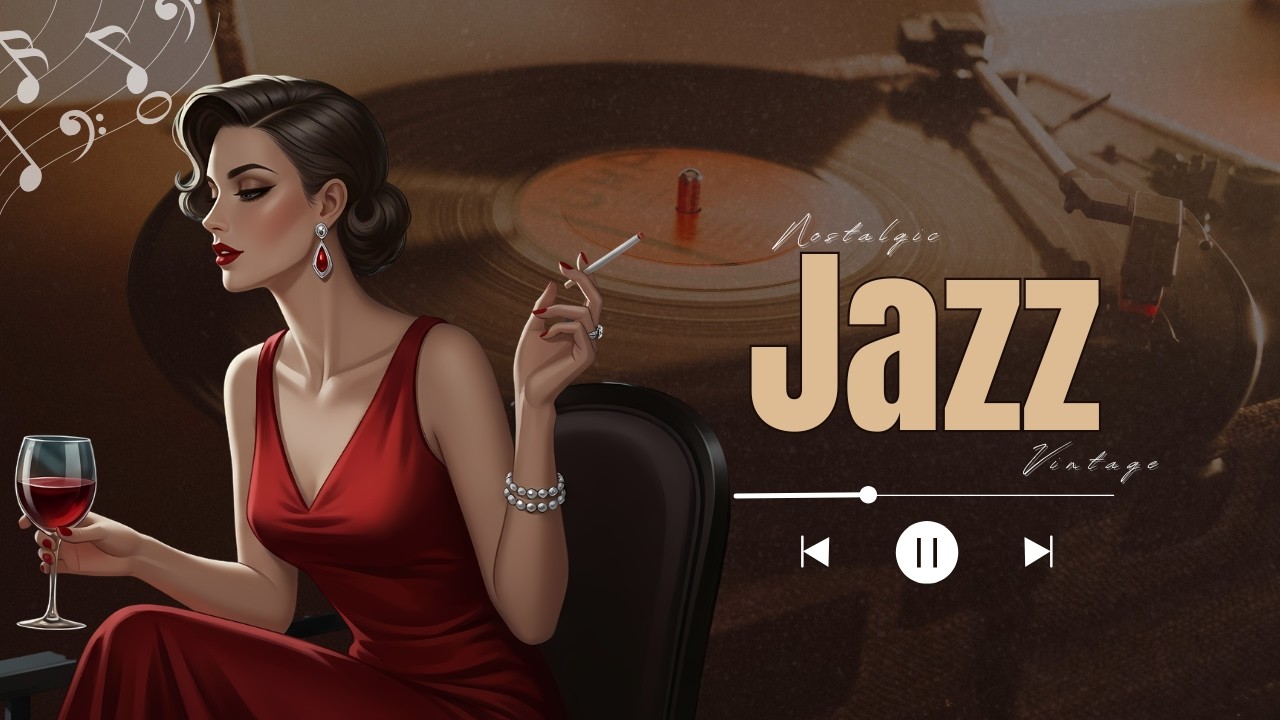Vintage Winter Jazz Bar – Retro 1930s Cozy Jazz Playlist