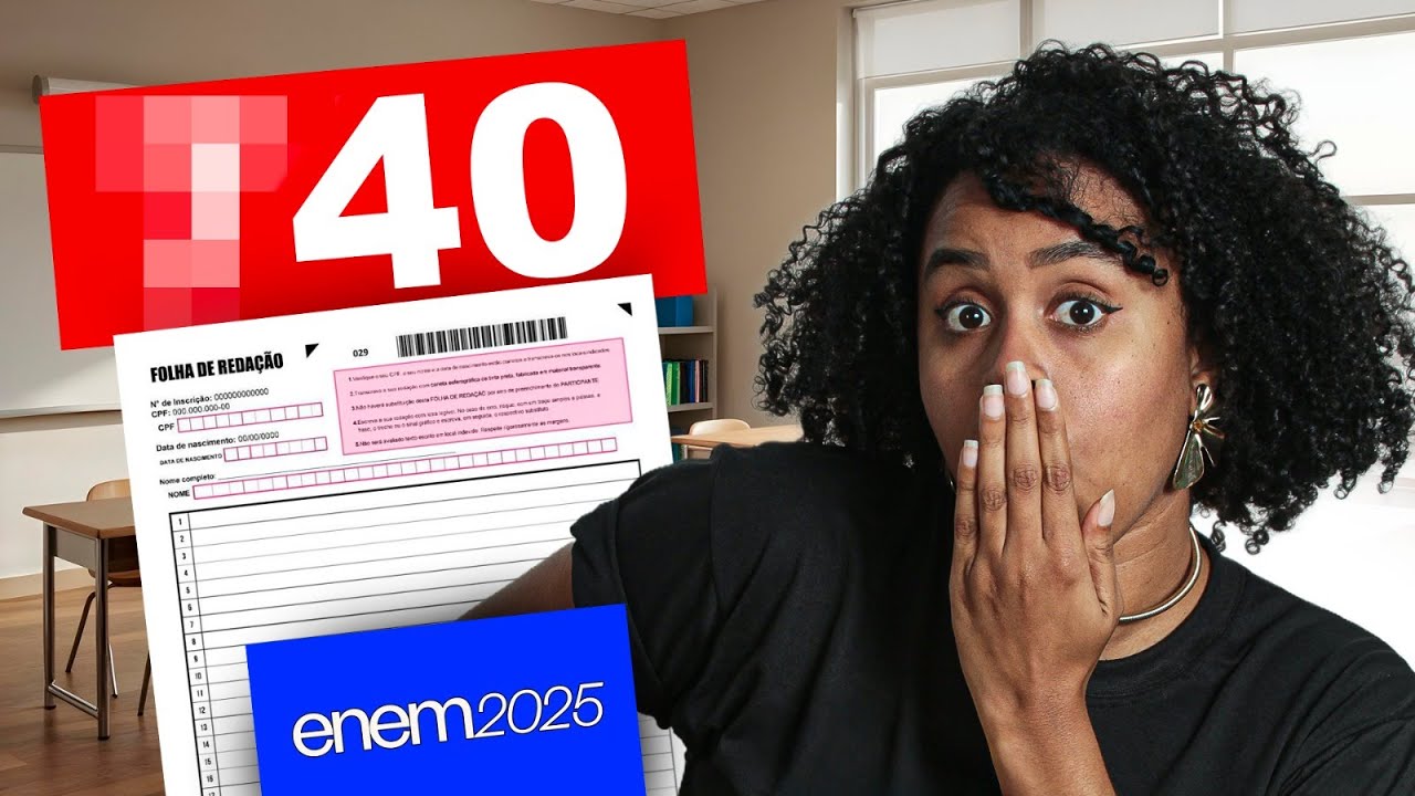 Analisei uma Redação do ENEM 2025: veja a nota aqui