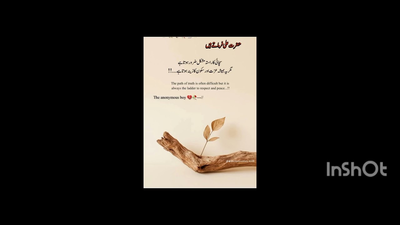 my trend viral Islamic words hazrat Ail quotes 