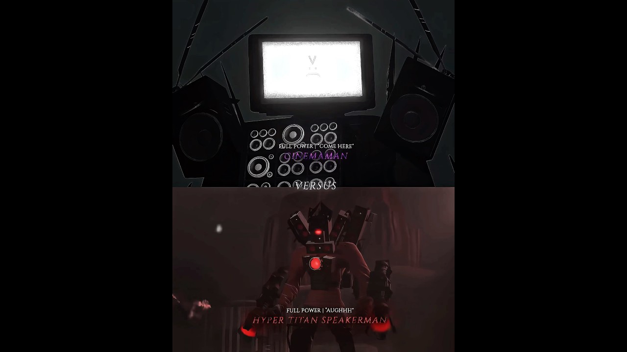 Cinemaman #vs Hyper titan speakerman || #skibiditoilet #edit #fyp #viralvideo #shorts #4k