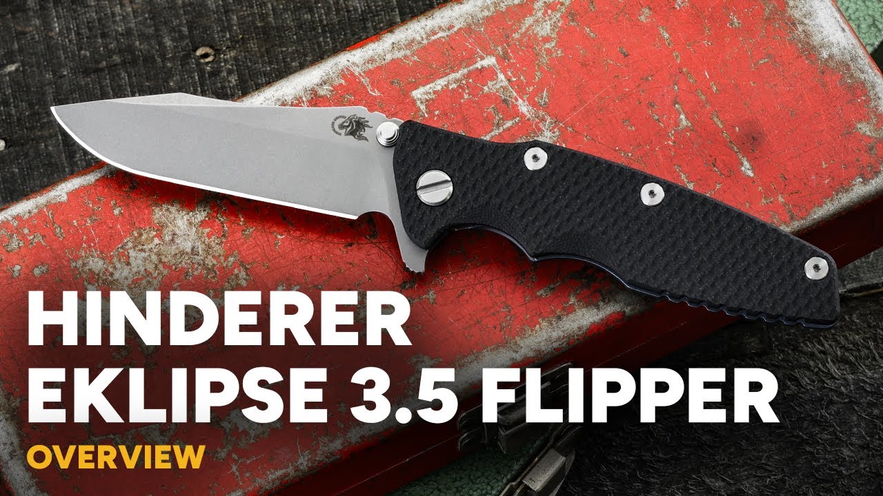 Обзор замка Hinderer Eklipse 3.5 - S45VN Titanium Frame Lock