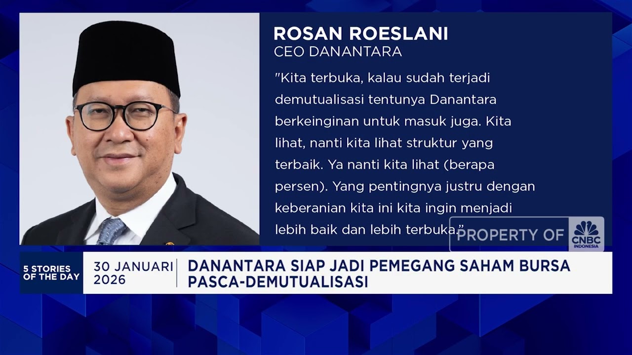 Dirut BEI Iman Rachman Mundur Imbas IHSG Anjlok - Trump Umumkan Warning
