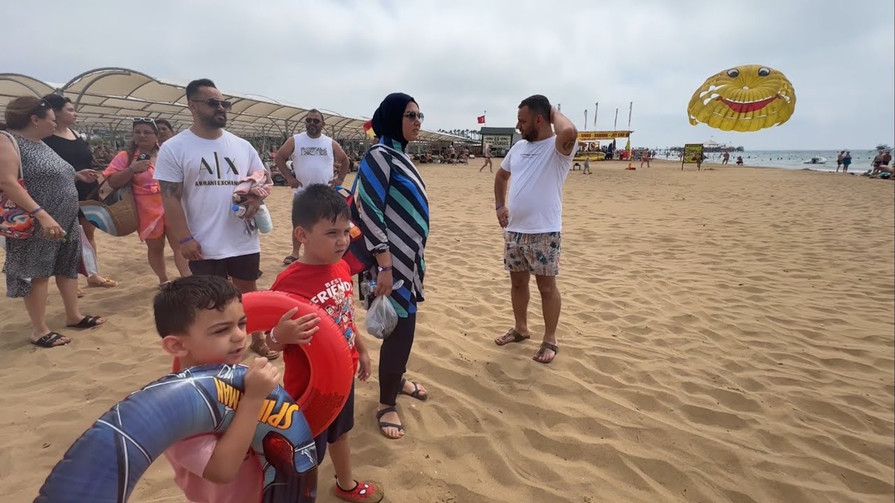 🔥ПЛЯЖ В СИДЕ. ДОЛГО МЫ ТУТ НЕ ЗАДЕРЖАЛИСЬ. LİNDA SUNNY BEACH