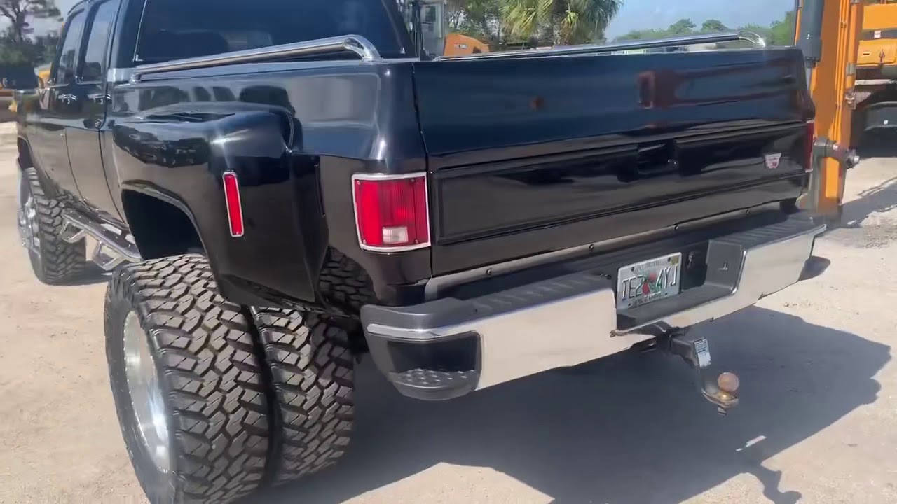 Duramax swap square body dually