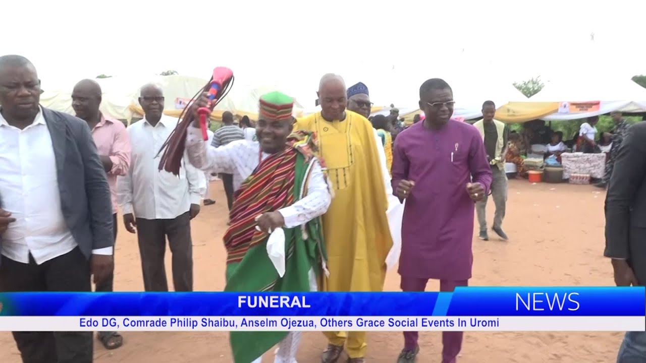 Edo DG, Comrade Philip Shaibu, Anselm Ojezua, Others Grace Social Events In Uromi
