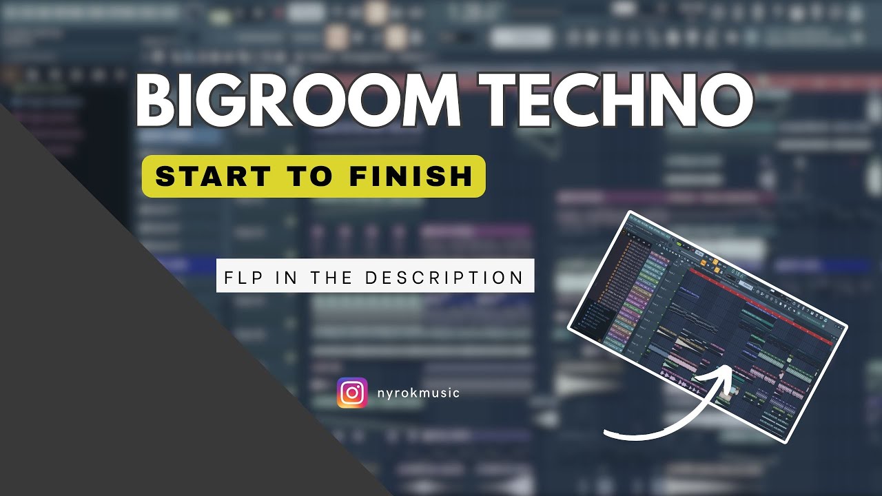 Start to Finish Bigroom Techno | FLP IN THE DESCRIPTION #flstudio #bigroomtechno