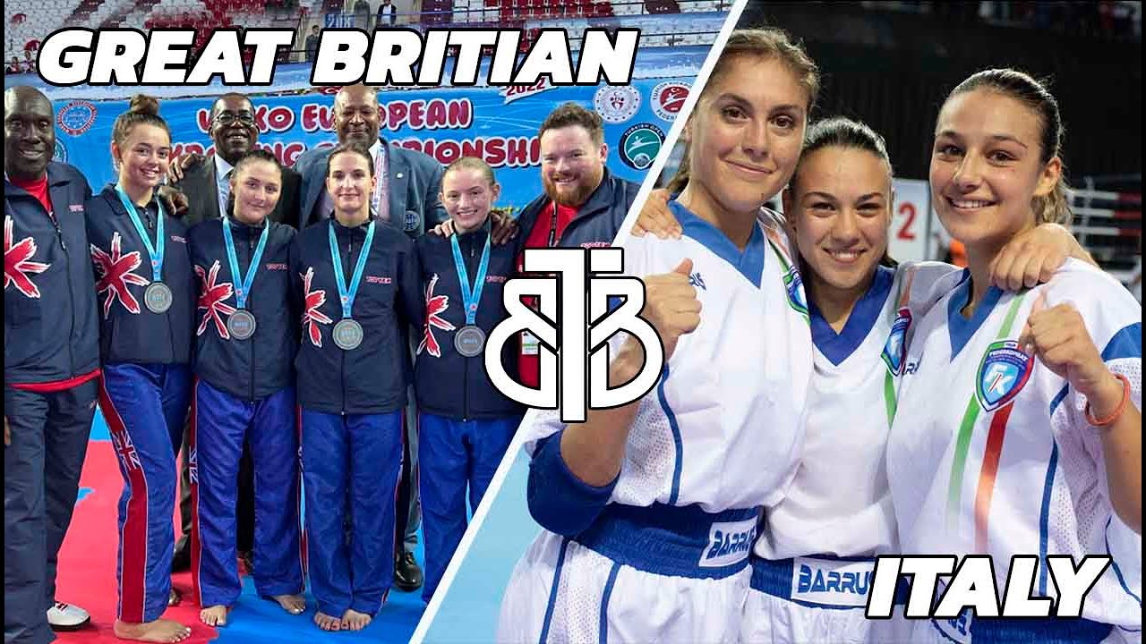 GB V's Italy WAKO Kickboxing European Team Finals 2022