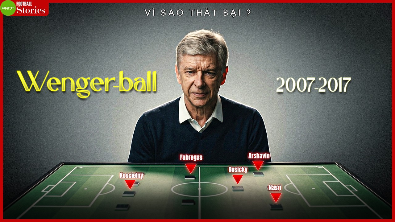 Vì Sao WENGER-BALL 2007-2017 ĐẸP ĐẾN VẬY Nhưng Luôn SỤP ĐỔ? | NSFA