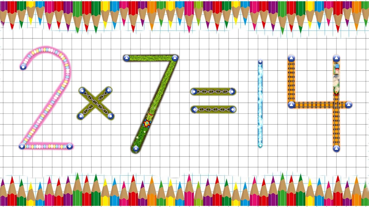 Letter School  | Multiply by 2  |  Math Songs