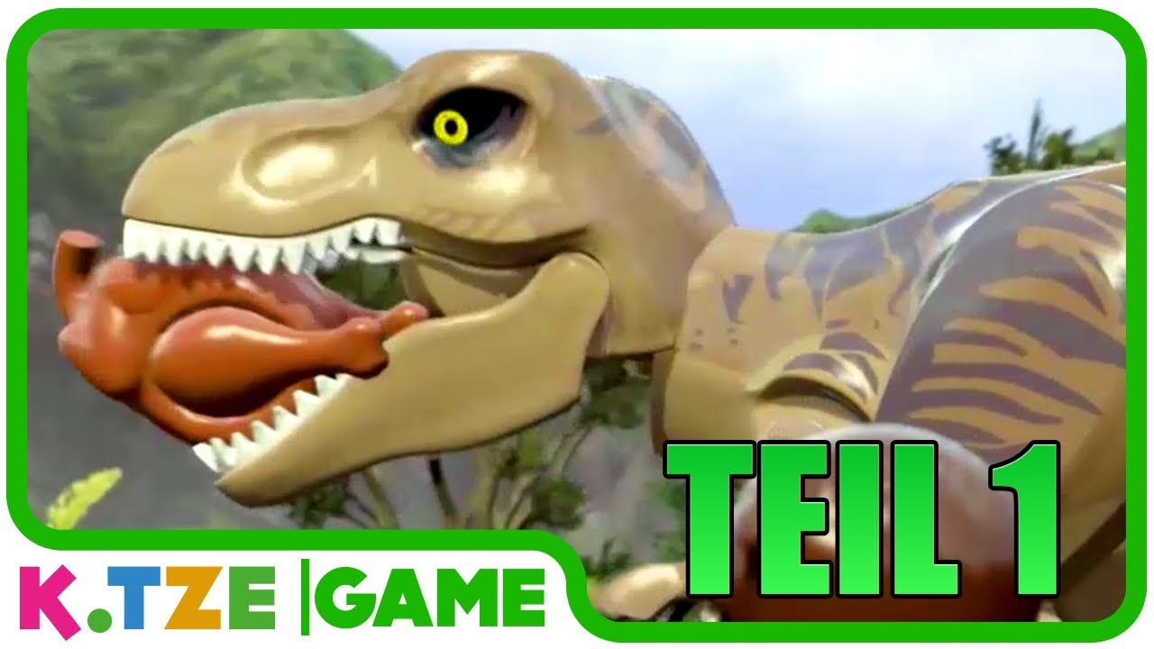 Lego Jurassic Park (World) auf Deutsch 🐲 Ganzer Film als XBox Spiel | Teil 1