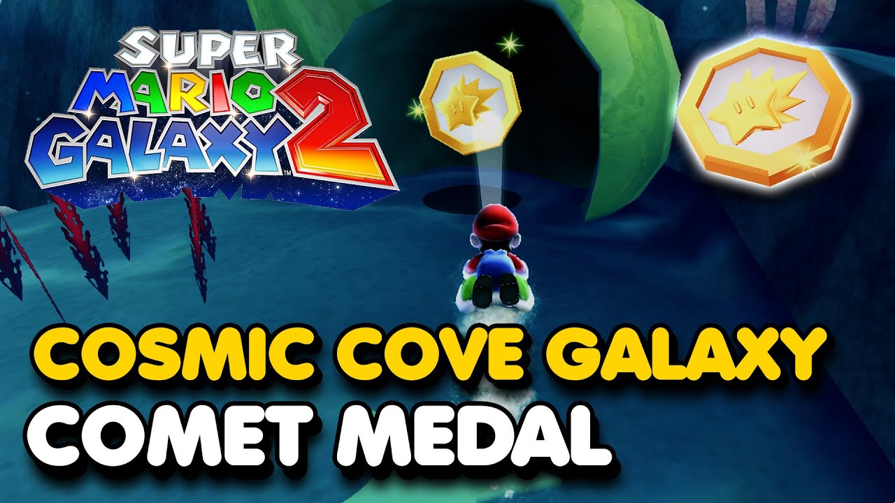 Super Mario Galaxy 2 - Cosmic Cove Galaxy Comet Medal Location
