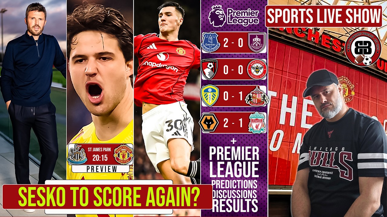 SPORTS LIVE SHOW: Will UNITED Increase The Gap? | Liverpool lose to Wolves (HaHa)