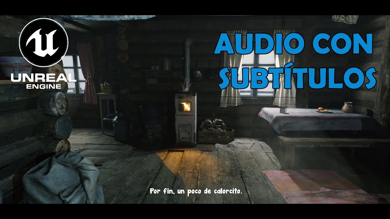 Cómo crear un AUDIO con SUBTÍTULOS en Unreal Engine 5 - Tutorial Español