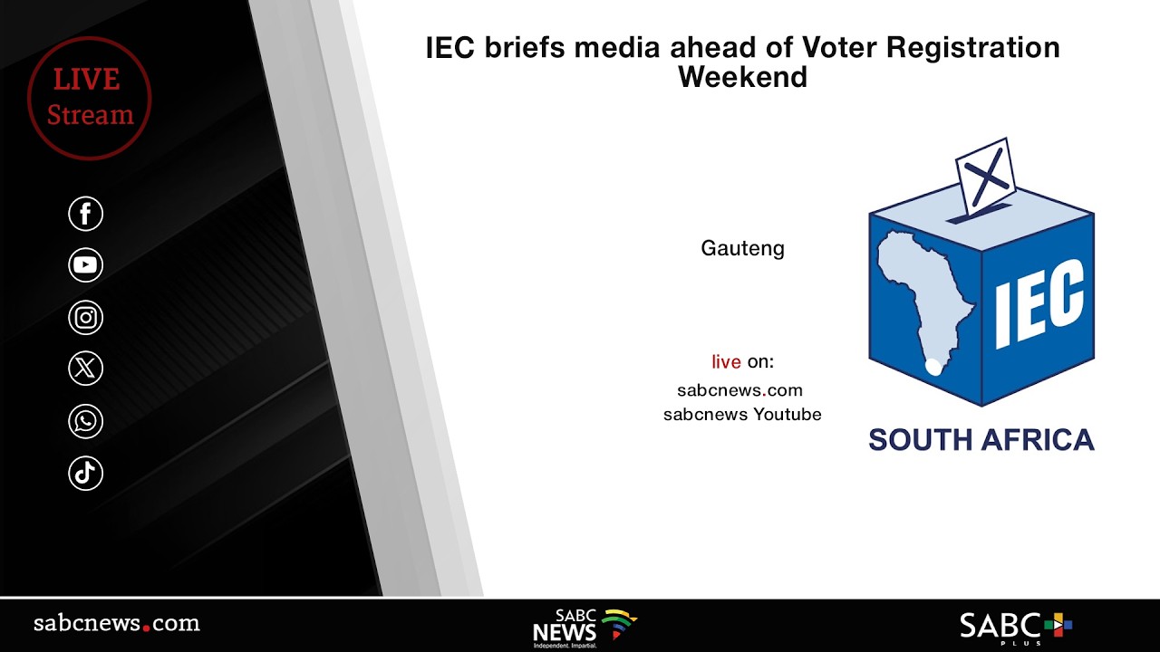 IEC briefs media ahead of Voter Registration Weekend