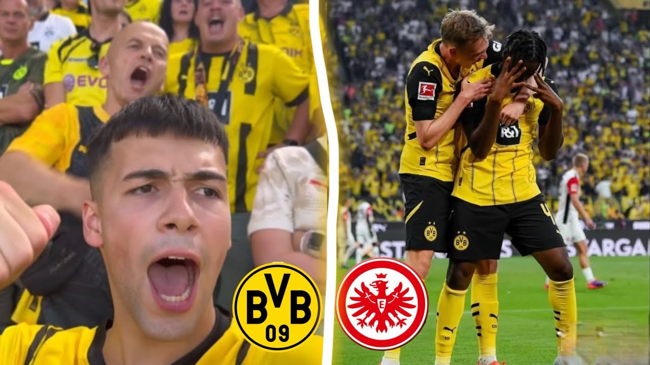 BVB gewinnt dank Gittens Doppelpack🔥 Borussia Dortmund - Eintracht Frankfurt / Stadion Vlog